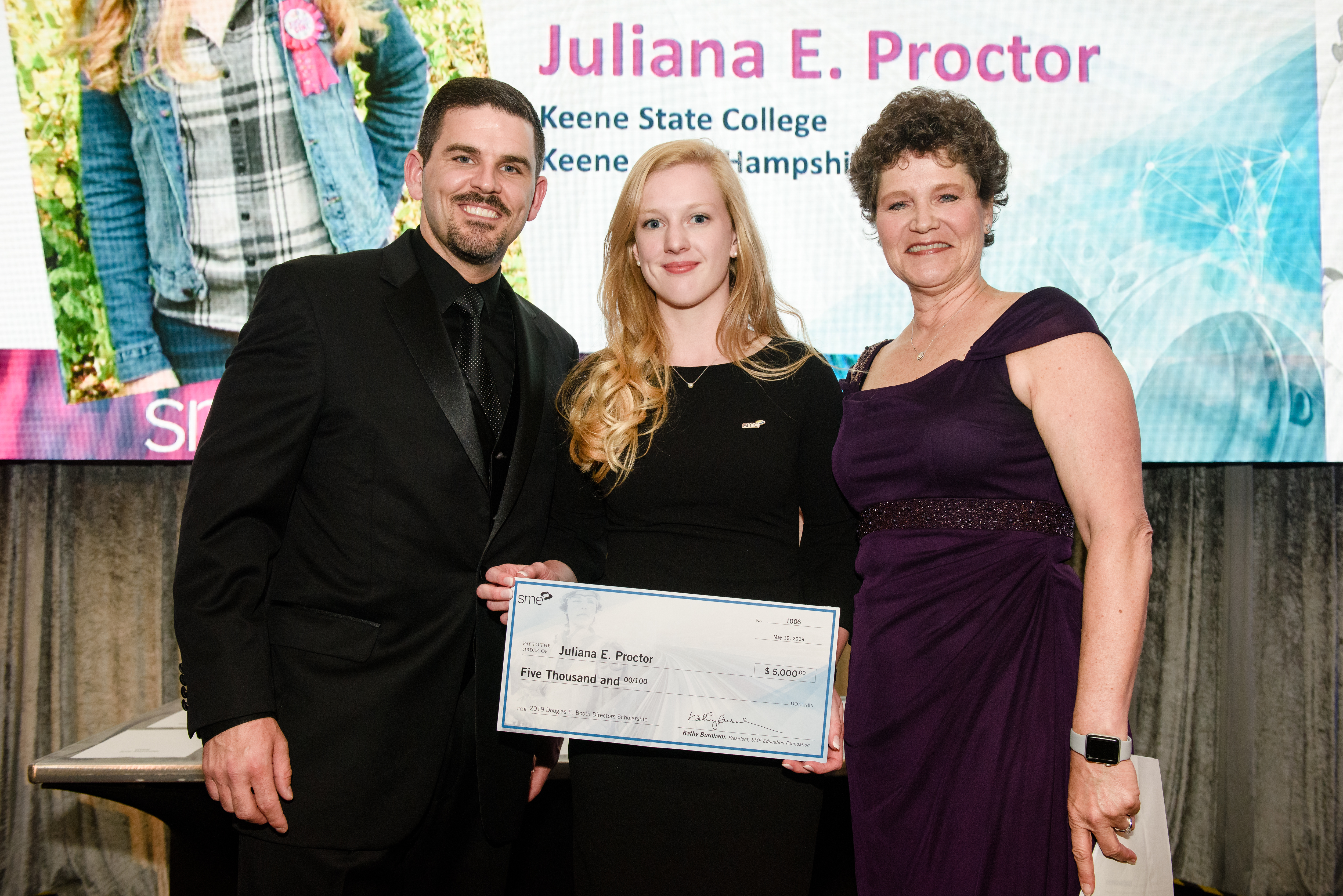 2019 SME Gala Awards SME-EF Directors Scholarship Juliana Proctor - Keene State College.jpg