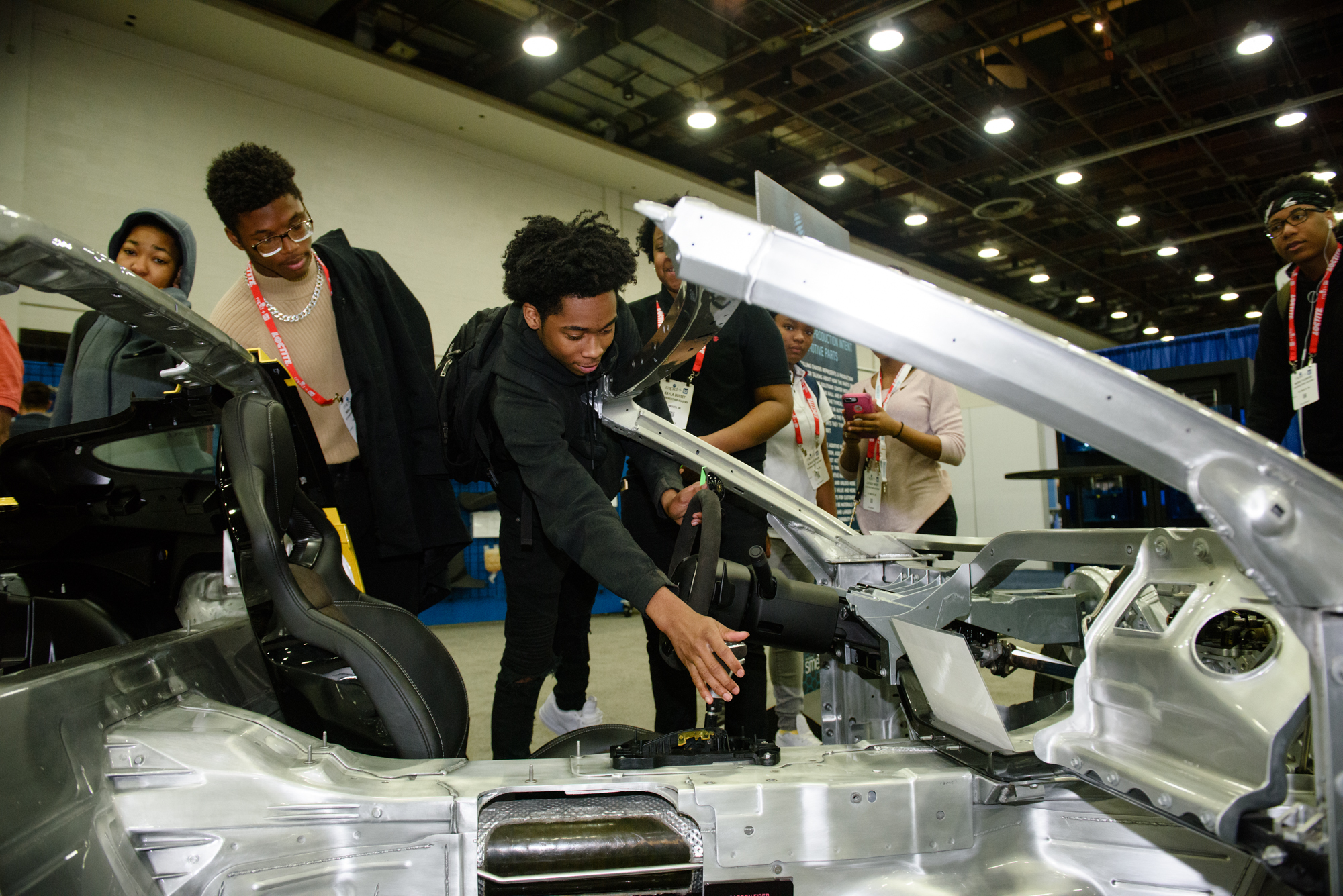 2019-5 RAPID + TCT - Student Summit - Show-floor Tour 3D printed car 2.jpg